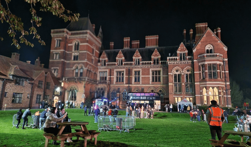 Bonfire night at Kelham Hall 